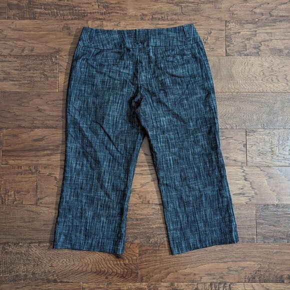 Sandro Capris Crop Dress Pant Gray 6 - Picture 3 of 5